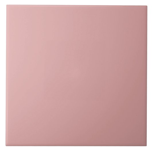Rose Pink Pale Fliese (Vorderseite)