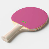 Rose Pink Ping Pong Paddle Tischtennis Schläger (Vorderseite)