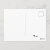 Rose Plumage Postkarte (Rückseite)