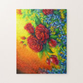 Rose Plumage Puzzle (Vertikal)
