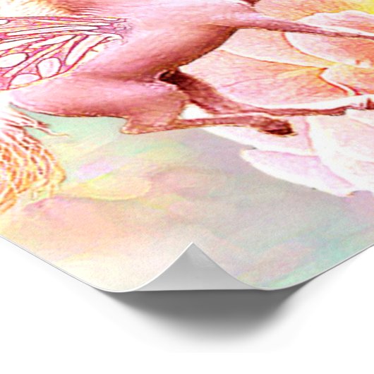 Rose Pony Fairy Poster (Ecke)