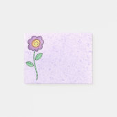 Rose Post-it Klebezettel (Vorderseite)