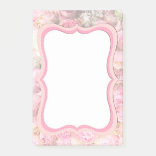 Rose Post-it Klebezettel