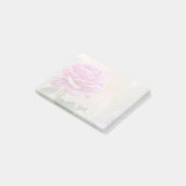 Rose Post-it Klebezettel (angewinkelt)
