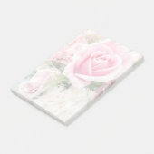 Rose Post-it Klebezettel (angewinkelt)