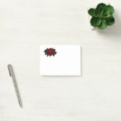 Rose Post-it Klebezettel (Büro)