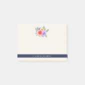 Rose Post-it Klebezettel (Vorderseite)