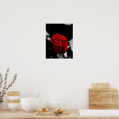 Rose Poster (Küche)