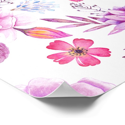 Rose Poster (Ecke)