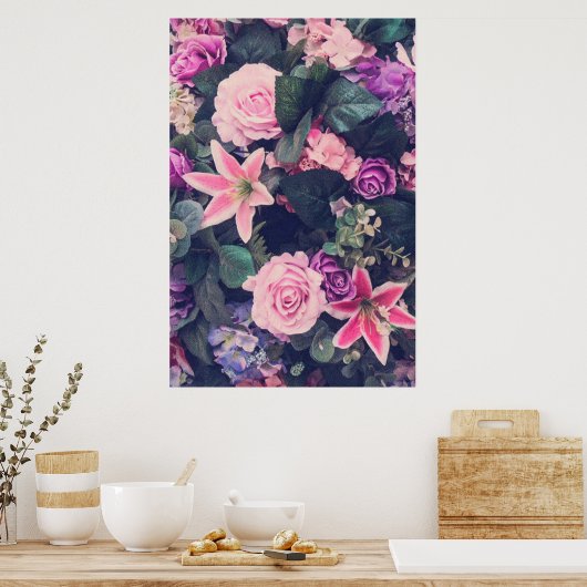 Rose Poster (Küche)