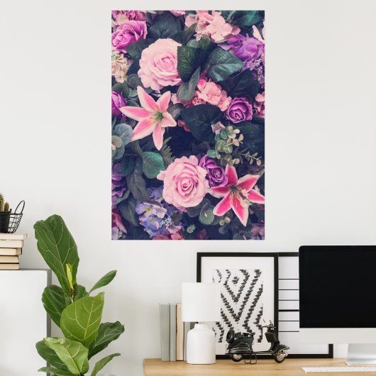 Rose Poster (Heimbüro)