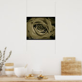 Rose Poster (Küche)