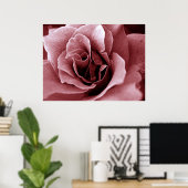 Rose Poster (Heimbüro)