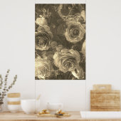 Rose Poster (Küche)