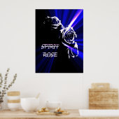 Rose Poster (Küche)