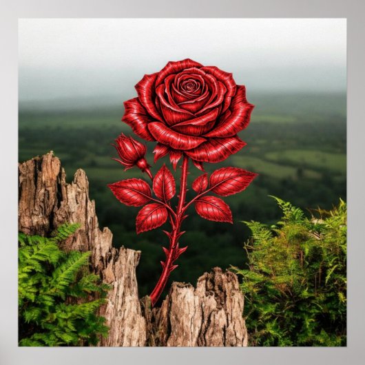 Rose poster (Vorne)