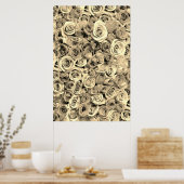 Rose Poster (Küche)