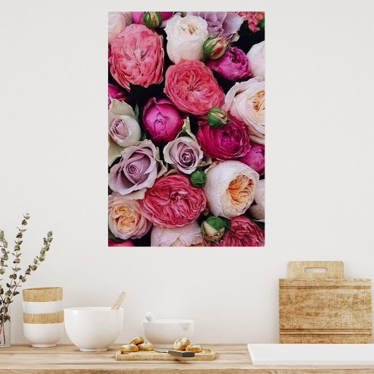 Rose Poster (Küche)