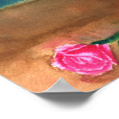 Rose Poster (Ecke)