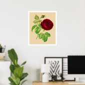 Rose Poster (Heimbüro)