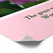 Rose Poster mit Bibelverse (Ecke)