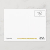 Rose Postkarte (Rückseite)