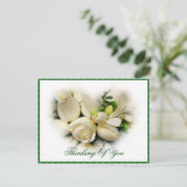 Rose_ Postkarte (Stehend Vorderseite)