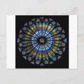 Rose Postkarte (Vorderseite)