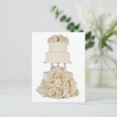 Rose Postkarte (Stehend Vorderseite)