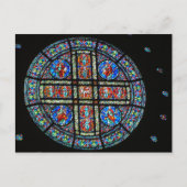 Rose Postkarte (Vorderseite)