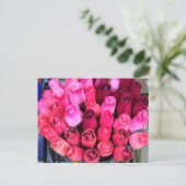 Rose-Postkarte Postkarte (Stehend Vorderseite)