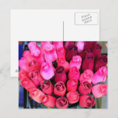 Rose-Postkarte Postkarte (Vorne/Hinten)