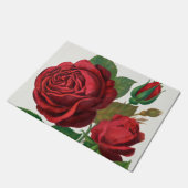 Rose Print Rochester Lithographing and Printing Co Fußmatte (Schrägansicht)