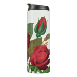 Rose Print Rochester Lithographing and Printing Co Thermosbecher
