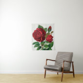 Rose Print Rochester Lithographing and Printing Co Wandteppich (Beispiel)