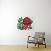Rose Print Rochester Lithographing and Printing Co Wandteppich (Beispiel (Horizontal))
