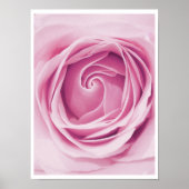 Rose Print, Rose Wandkunst, Rosa Blume bedruckbar Poster (Vorne)