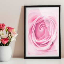 Rose Print, Rose Wandkunst, Rosa Blume bedruckbar  Poster