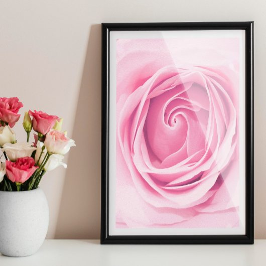 Rose Print, Rose Wandkunst, Rosa Blume bedruckbar Poster