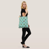Rose Print Tasche (Am Model)