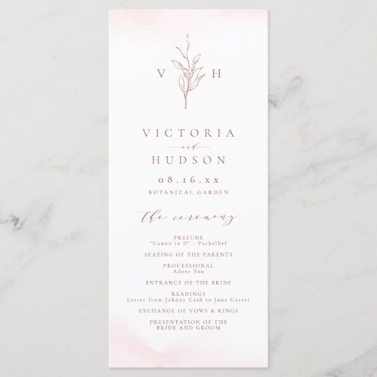 Rose Programm (Vorderseite)