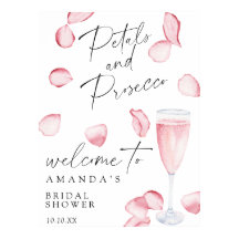 Rose Prosecco begrüßt Brautparty Party