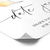 Rose Prosecco - datiert Nacht Ideen. Datum jar bri Poster (Ecke)