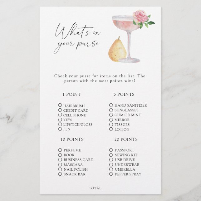 Rose Prosecco - Was ist in Ihrem Geldbeutel? (Vorderseite)