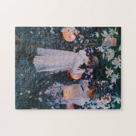 Rose-Puzzle Lily Carnation Lily Puzzle (Horizontal)