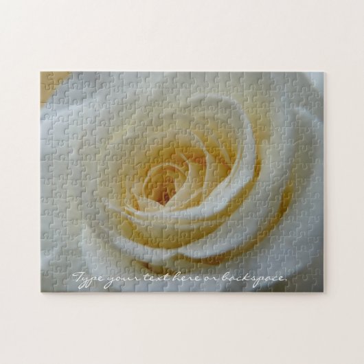 Rose Puzzle Personalisierte Puzzle (Horizontal)