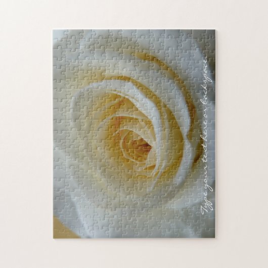 Rose Puzzle Personalisierte Puzzle (Vertikal)