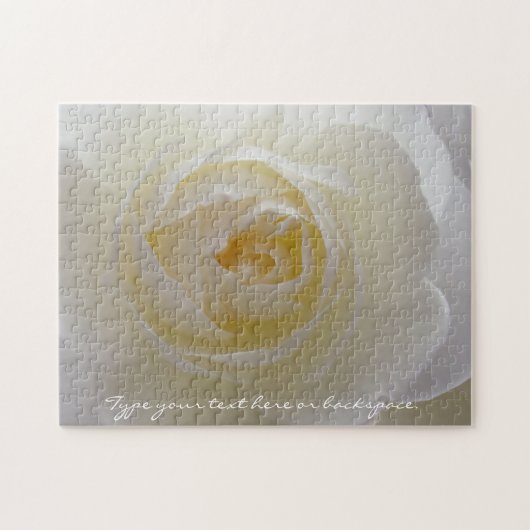 Rose Puzzle Personalisierte Puzzle (Horizontal)