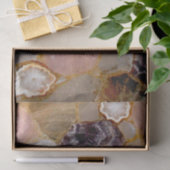 Rose Quartz Amethyst 10lb Gewebepapier, weiß Seidenpapier (Geschenk)