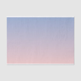 Rose Quartz Blue Pink Ombre Seidenpapier